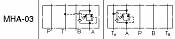 Sequence Modular Valves/Counterbalance Modular Valves MHP-03, MHA-03, MHB-03