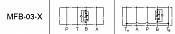 Pressure and Temperature Compensated Flow Control (and Check) Modular Valves MFP-03, MFA-03,MFB-03,MFW-03