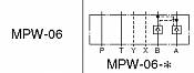 Pilot Operated Check Modular Valves MPA-06, MPB-06, MPW-06