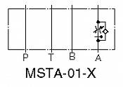 Škrtící ventil se stabilizací teploty MSTA-01, MSTB-01, MSTW-01